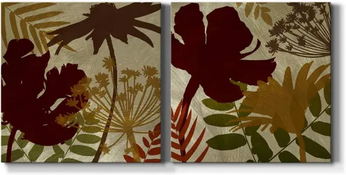 Vista 12 de Renditions Gallery Arrangement of Spring I - Arte de pared, decoración en lienzo de alta calidad con envoltura de galería, listo para colgar, 10