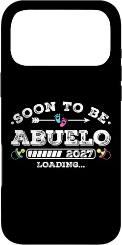 Vista 22 de Soon to Be Abuelo 2027 Loading for Pregnancy Announcement Case for iPhone 17