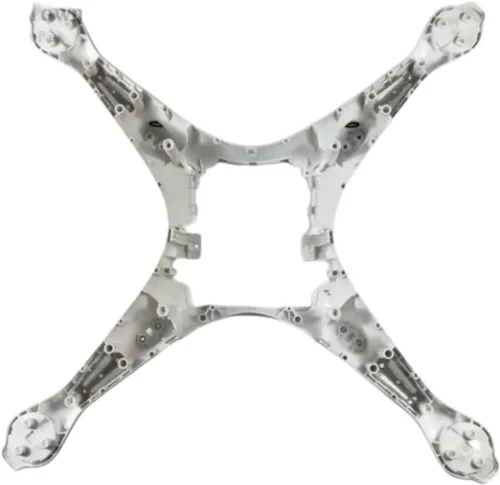 Vista 3 de [Piezas de dron] Reemplazo para DJI Phantom 4 Cuerpo Shell/Patas de engranaje de aterrizaje Cubierta inferior superior para piezas de reparación