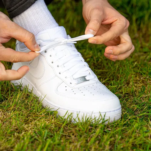 Vista 5 de 3 pares de cordones planos para zapatos deportivos, cordones para Air Force 1, cuerdas de botas para mujeres, hombres y niños