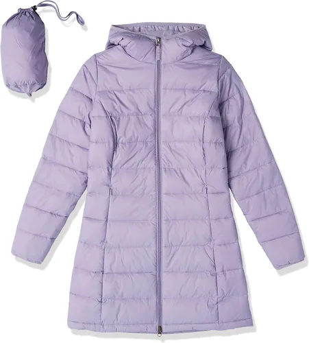 Vista 55 de Amazon Essentials - Abrigo acolchado, ligero y resistente al agua con capucha para mujer, disponible en talla extragrande