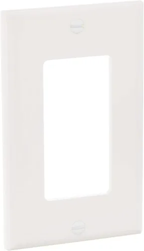 Vista 7 de Leviton Decora/GFCI de dispositivo – 1-Gang decora placas de pared, 80401-NE Negro