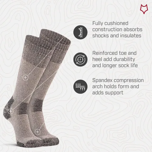 Vista 3 de Fox River - Calcetines prémium para botas para hombre
