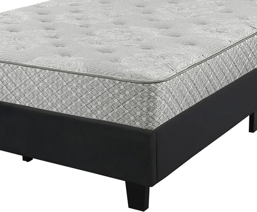 Vista 5 de Better Home Products Cama King tapizada de terciopelo Monica en color negro