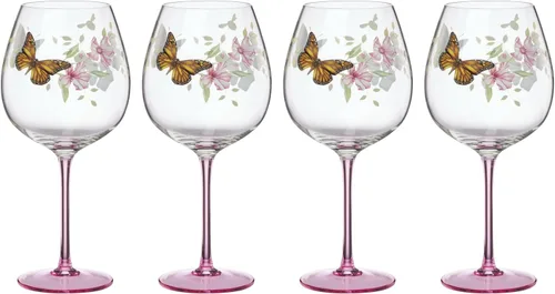 Vista 7 de Lenox 896702 Butterfly Meadow - Copas de vino (4 unidades)
