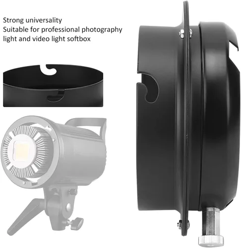 Vista 3 de Walfront Foto Studio Elinchrom Speedring a Bowens Mount convertidor adaptador anillo para Bowens Mount Flash Light Softbox