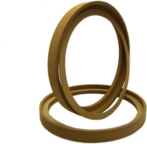 Vista 3 de Audiopipe 2 pares de anillos de 10 pulgadas RING-10BZ MDF altavoz hueco con bisel de montaje espaciador empotrado