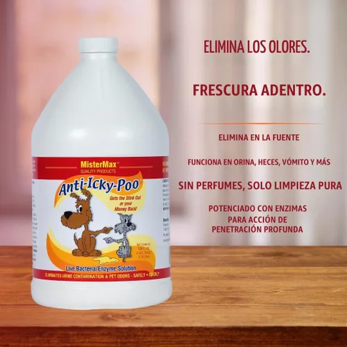 Vista 2 de Mister Max Original Scent anti Icky Poo neutralizador de olor Remover, tamaño de galón