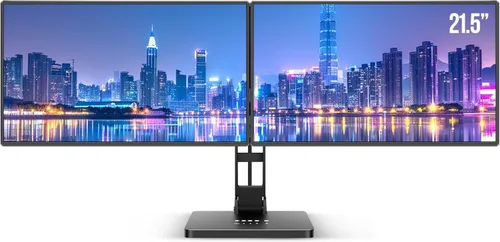 Vista 10 de DEPGI Extensor de pantalla triple para portátil de 14 pulgadas, extensor de pantalla de computadora portátil, monitor extendido FHD IPS de 3 x 14