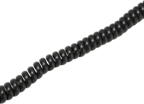 Vista 8 de Auricular de teléfono retro, receptor de teléfono con cable de 0.138 in con micrófono y altavoz, control de volumen, cable en espiral de 9 pies
