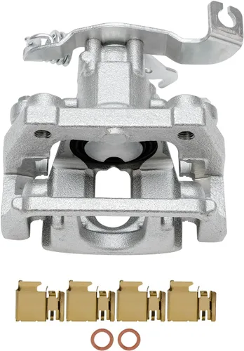 Vista 59 de Detroit Axle - Rotores de freno para Ford 2013-2019 Explorer Taurus Flex Lincoln MKT MKS, rotores de freno de disco ranurados perforados de repuesto