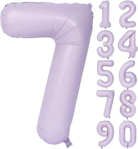 Vista 13 de Globos de 40 pulgadas con números de caramelo, papel de aluminio de helio, globos de látex de Mylar para fiesta de cumpleaños, decoración digital 0