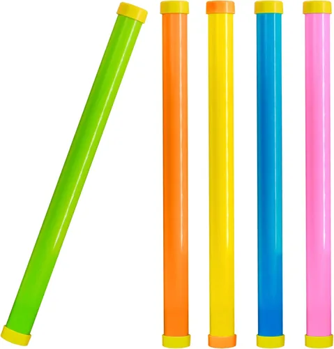 Vista 8 de Novelty Place Paquete de 2 máquinas de ruido de tubo de gemido de 16 pulgadas – Divertido emisor de ruido de fiesta para niños y adultos – Juguetes