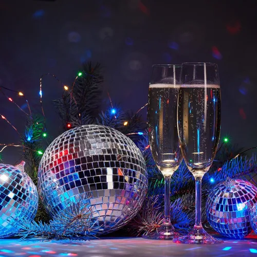 Vista 5 de Funtery 100 Piezas Bolas de Discoteca con Espejo a Granel Surtidas Plateadas Colgantes Decoración de Bolas de Discoteca para Hogar Boda Cumpleaños
