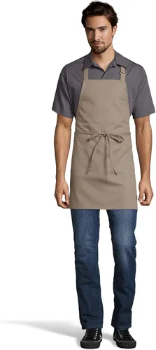 Vista 11 de Uncommon Threads Delantal unisex ajustable sin bolsillo para restaurante