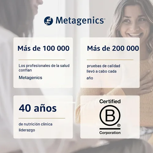 Vista 8 de Metagenics Berberina GT, 500 mg Berberina HCl, 60