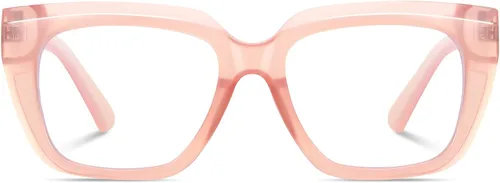 Vista 8 de Square Blue Light Blocking Glasses for Women Men Retro Style Computer TV Eyeglasses
