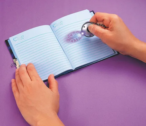 Vista 8 de Secret Notes - Juego de bolígrafo mágico y diario
