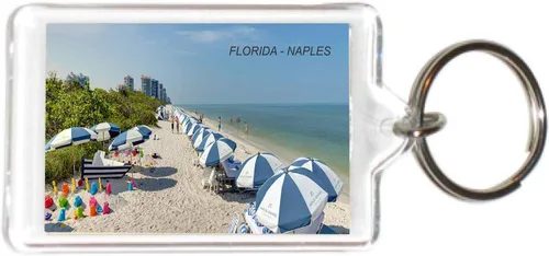 Vista 16 de Florida USA United States Acrílico Llaveros Llaveros Titulares - 6 3-Multi