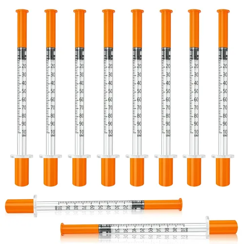 Vista 8 de 0.5 ml 30G 1 ml/cc 5/16" (8 mm) Pack de 25