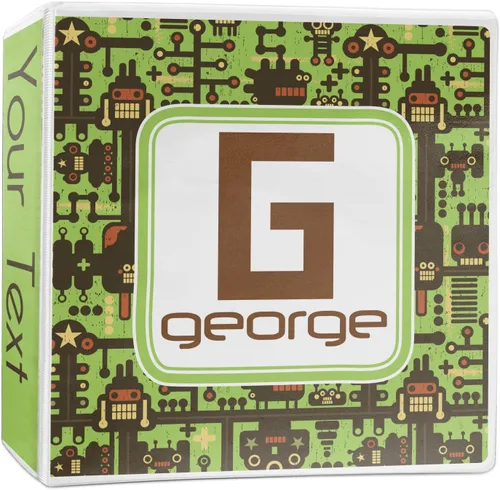 Vista 8 de Robot Industrial 1 Carpeta de 3 anillas - 1 pulgada (personalizada)