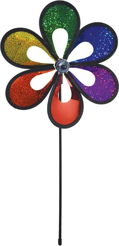 Vista 7 de In the Breeze 2675 Rainbow Windee Wheelz Flower Spinner