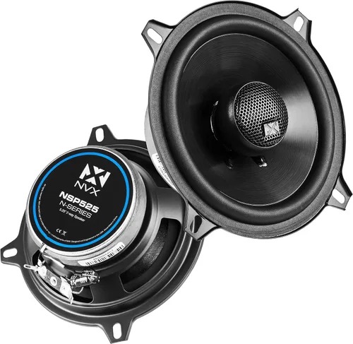 Vista 13 de NVX NSP35 - Altavoces para automóvil de 3.5 pulgadas, 200 W máximo, 70 W RMS, coaxial de 2 vías con tweeters de cúpula de seda y X-overs integrados