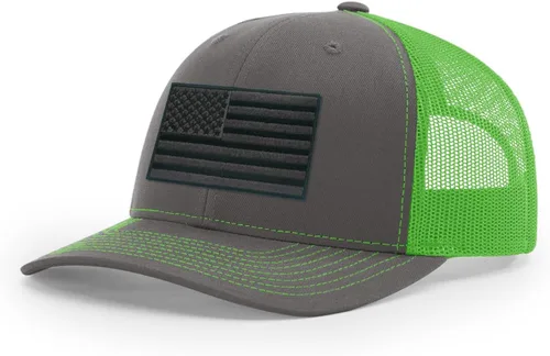 Vista 67 de Joe's USA Richardson 112 - Gorras de camionero con parche gráfico personalizado - Gorras estructuradas de cinco y seis paneles Richardson Premium