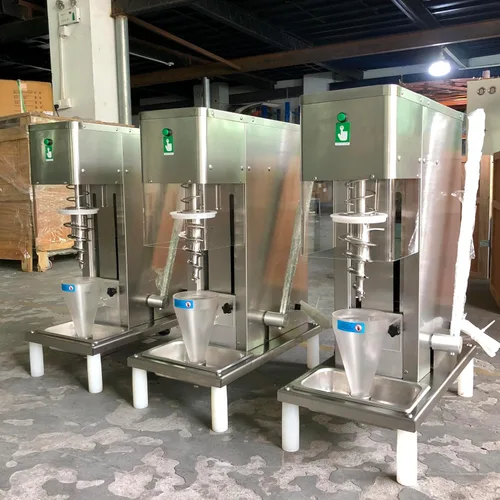 Vista 3 de Kolice máquina de mezcla comercial del helado del batido, máquina mezcladora del helado del helado, licuadora congelada del helado del helado