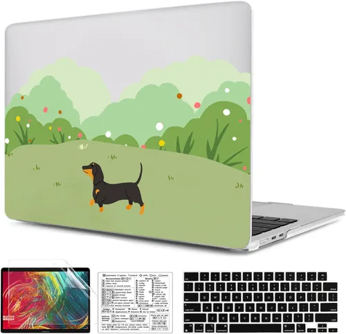 Vista 21 de Funda compatible con MacBook Air de 15 pulgadas 2026 2025-2023 Release M5 A3448 M4 A3241 M3 A3114 M2 A2941, carcasa de plástico duradera