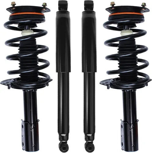 Vista 9 de Detroit Axle - Kit de amortiguadores de 4 puntales para Ford Escape 14-19, 2 puntales delanteros con resorte helicoidal 2 amortiguadores traseros