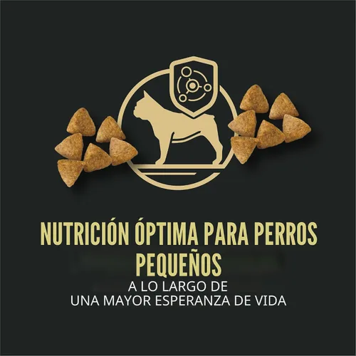 Vista 6 de Purina Pro Plan - Alimento para perros de raza pequeña con alto contenido de proteínas, fórmula de pollo y arroz, bolsa de 6 libras