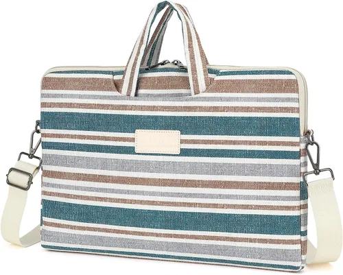 Vista 12 de DACHEE Bolso de hombro para laptop Macbook Pro de 15 pulgadas/15.6 pulgadas
