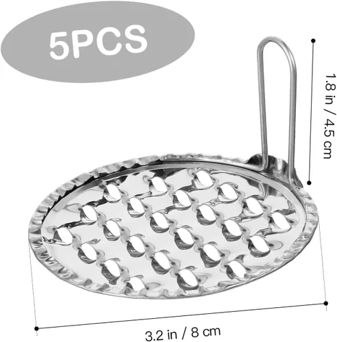 Vista 2 de Raspador de fideos de jalea raspador de gelatina: 5 piezas de acero inoxidable herramientas de fideos fríos para el hogar Manual de cocina Rascador
