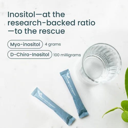 Vista 2 de bird&be Suplemento en polvo de inositol - Mio-inositol y D-Chiro-inositol para el bienestar de la mujer (suministro de 30 días) - Apoya la rutina