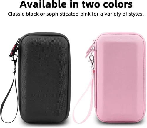 Vista 6 de BRDRC Osmo Pocket 3 - Funda de transporte portátil, bolsa de almacenamiento rígida protectora para DJI Osmo Pocket 3 Creator Combo Accesorios
