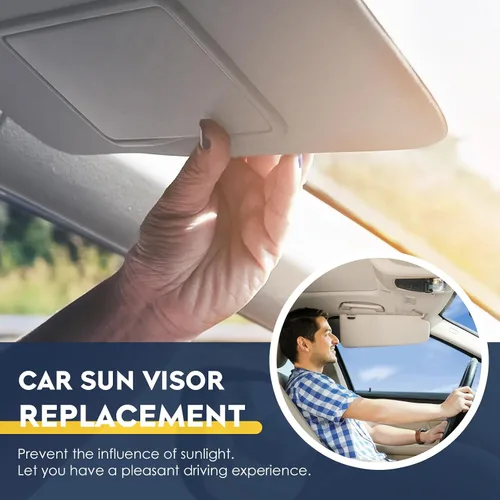 Vista 5 de Parasol para conductor y pasajero compatible con Nissan Altima sin techo corredizo 2013 2014 2015 2016 2017 2018, sustituye a 96400-3TA2A, Beige