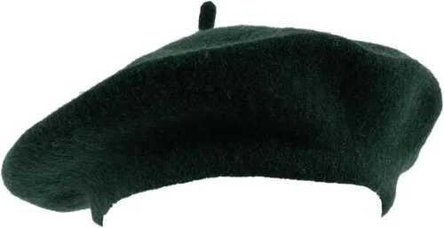 Vista 42 de Hat To Socks Boina francesa de mezcla de lana para hombre y mujer en colores lisos