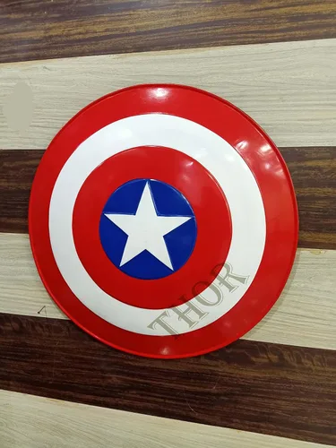 Vista 2 de THORINSTRUMENTS (with device) Medieval Armor Marvel America Shield 24 pulgadas Halloween