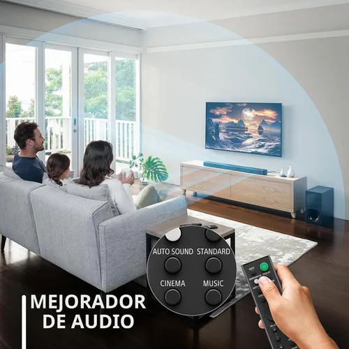Vista 6 de [Usado] Sony HT-G700: Barra de sonido Dolby Atmos/DTS:X de 3.1 canales con tecnología Bluetooth, color negro
