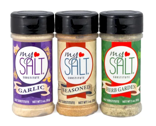 Vista 5 de MySALT - Mezcla de condimentos y aderezos para ensaladas, sin sodio, muy bajo en potasio