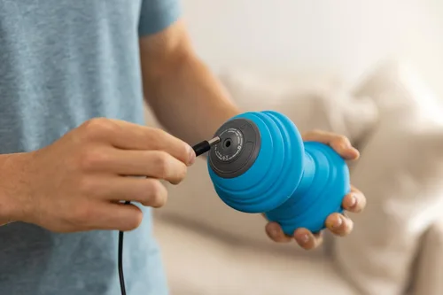 Vista 7 de Trigger Point Performance TriggerPoint CHARGE VIBE Rodillo de espuma portátil vibratorio de tres velocidades