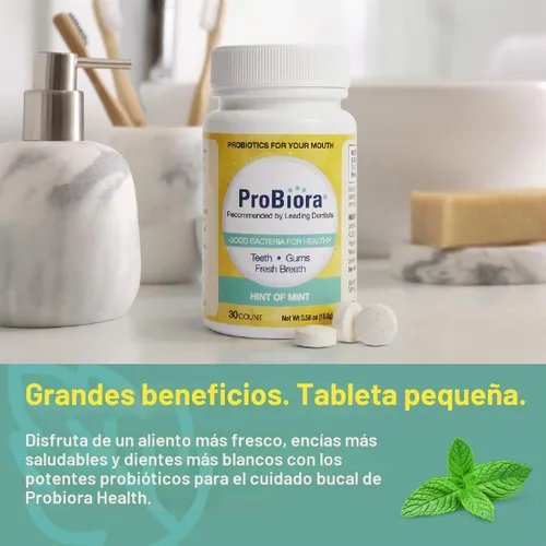 Vista 8 de Evoraplus Mentas Probióticas de Oragenics