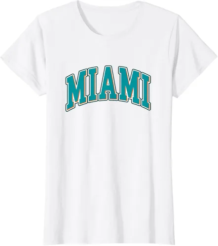 Vista 17 de Miami - Hometown Pride - Diseño retro - Camiseta clásica