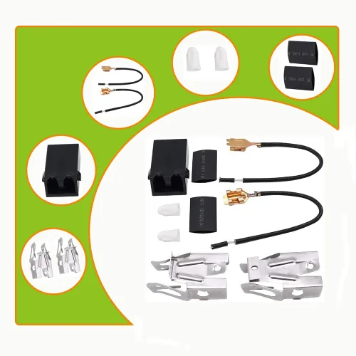 Vista 2 de 330031 Repairwares Estufa Elemento calefactor/Quemador de superficie Kit para Whirl-Pool 814399 5303935058 WB17X210 ERR117 RR109 530116773 12001673