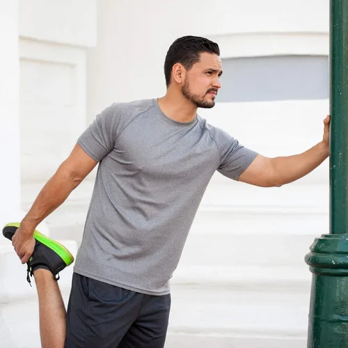 Vista 7 de BALENNZ Camisetas de entrenamiento para hombres, absorben la humedad, de secado rápido, atléticas, atléticas, para hombre, para el gimnasio
