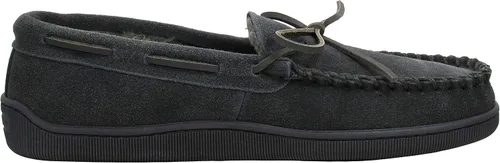 Vista 6 de Minnetonka - Pantuflas con suela rígida y forro de pelo para hombre