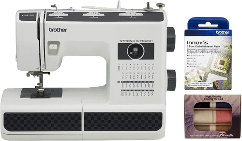 Vista 2 de Máquina de coser Brother ST371HD, fuerte y rígida, con 37 tipos de puntada