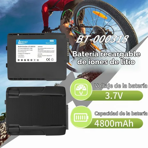 Vista 4 de para la batería del escáner Zebra TC77 [Nueva versión] para la batería
