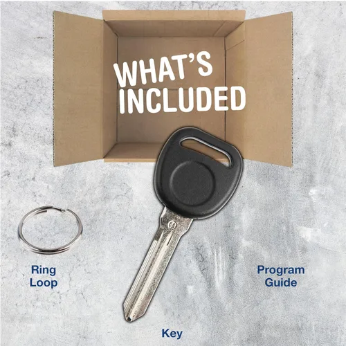 Vista 5 de KeylessOption Reemplazo de llavero de coche con control remoto de entrada sin llave para 15913421 con llave
